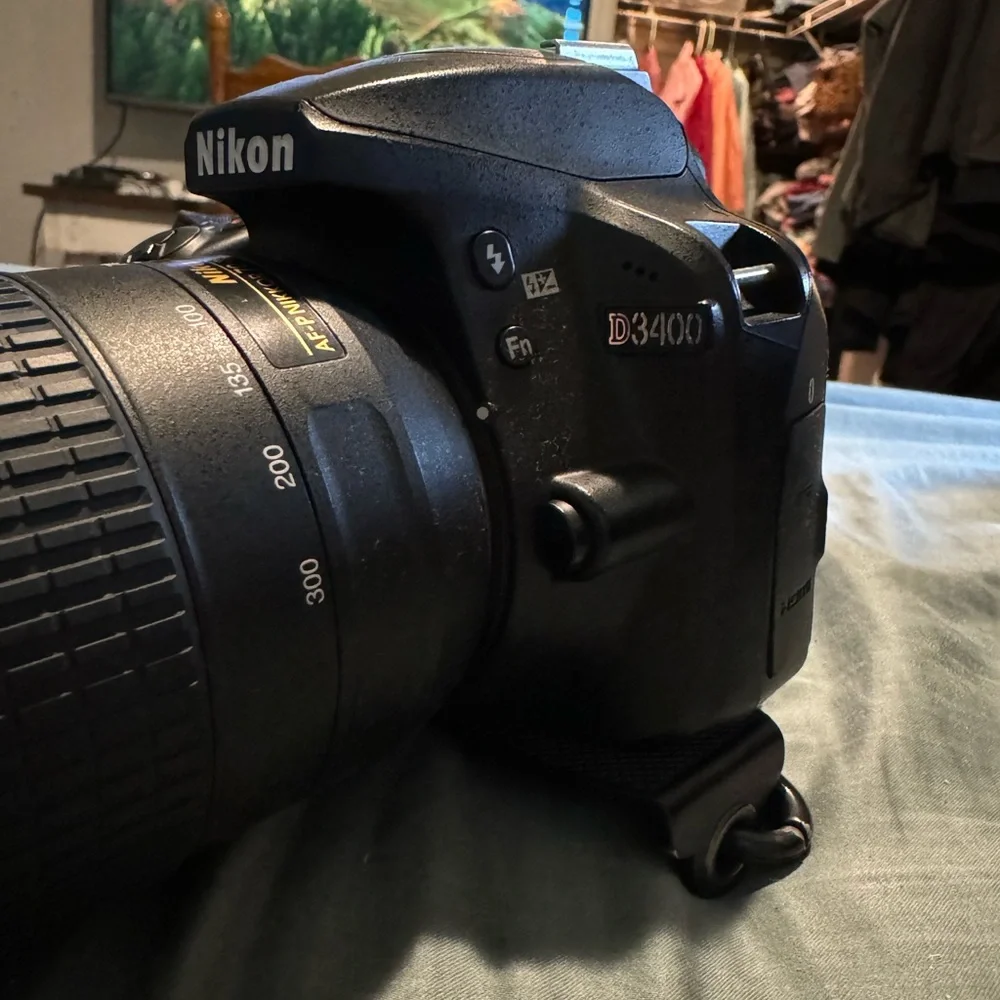 Nikon D3400 with accessories